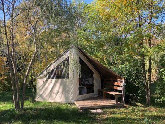 11 INSOLITE NATURE Tent Ecolodge 17m² - 2 slaapkamers