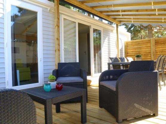 Stacaravan Ophéa Grand Confort 2 slaapkamers