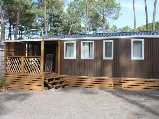 MOBIL HOME Cèdre - 3 kamers