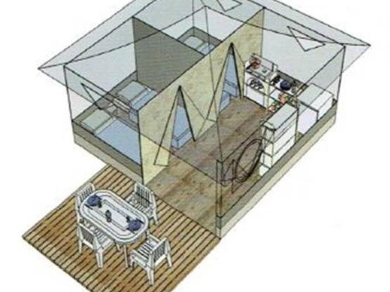 Bungalow lona (2 habitaciones) + Terraza
