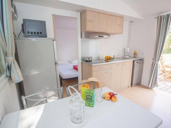 Stacaravan Provence Sérénité 25 m² - 3 stukken - 2 kamers - Airconditioning