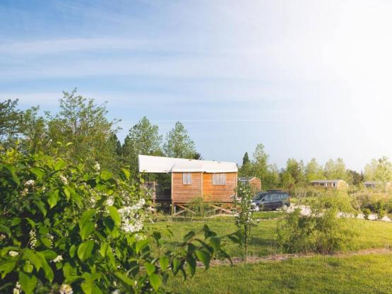 Bungalowtent Carrelet op palen - 2 slaapkamers