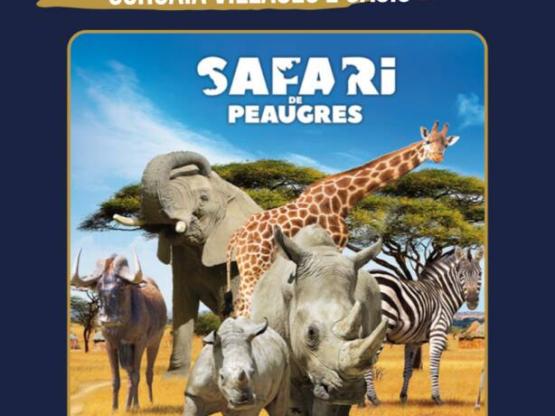 Package accomodation for safari de Peaugres package