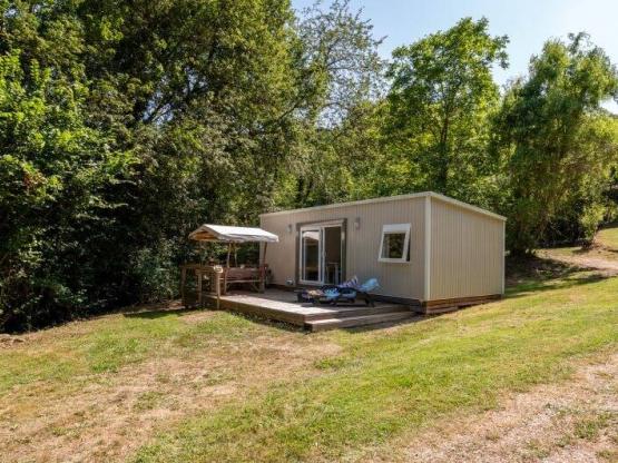 Mobil-home Luxe 3 kamers - terras