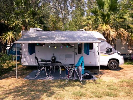 CONFORT Standaard Standplaats "Zicht op de schanskorven"