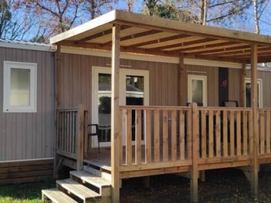 Stacaravan PREMIUM 3 slaapkamers - 6 PERS 36m² - TV+AIRCONDITIONING+VAATWASSER+BLDRAP (verblijf van