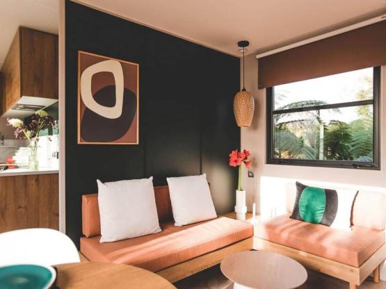 Stacaravan 3 slaapkamers 35m² confort