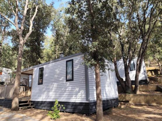 Stacaravan OHARA Confort - 2 slaapkamers - 2 chambres. 32 mobil home (M01àM05/M07/M09/M11àM19/M21àM3