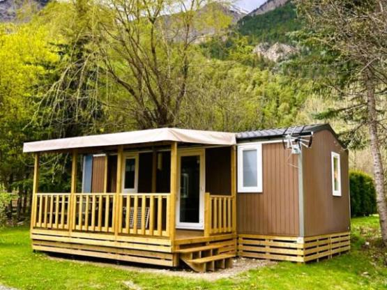 Bungalow Montana Comfort 28m² - 2 slaapkamers + TV