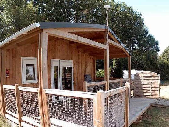 Chalet Détente LG 35m² / 2 slaapkamers - Afwasmachine - BBQ - Overdekt terras