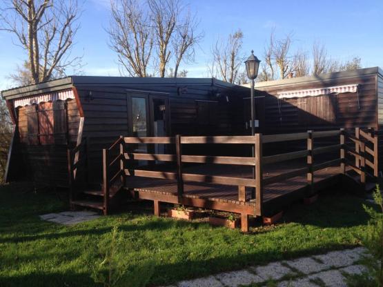 Chalet - 2 slaapkamers - Overdekt terras of prieel