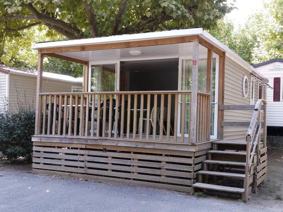 Stacaravan OHARA 2 kamers - overdekt terras