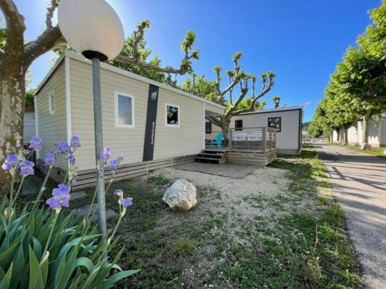 Stacaravan RAPIDHOME  2018 Alizé 2 kamers - Half-schaduwrijk terras