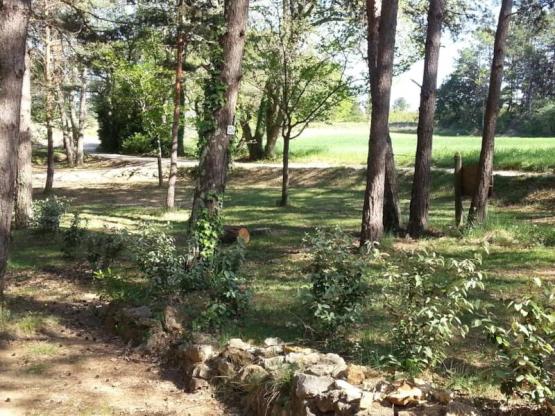 Schaduwrijke staanplaats 90-100m²