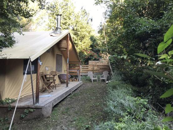 Lodge Ruisseau 28m² - 2 slaapkamers - Spa