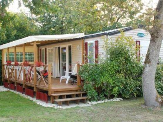Mobilhome 3 habitaciones - terraza cubierta