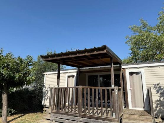 Stacaravan 2 slaapkamers Premium Dune