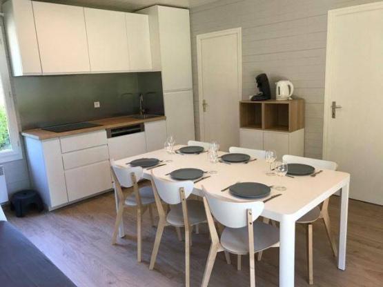 Chalet Premium  37 m² / 2 slaapkamers - Half-schaduwrijk terras