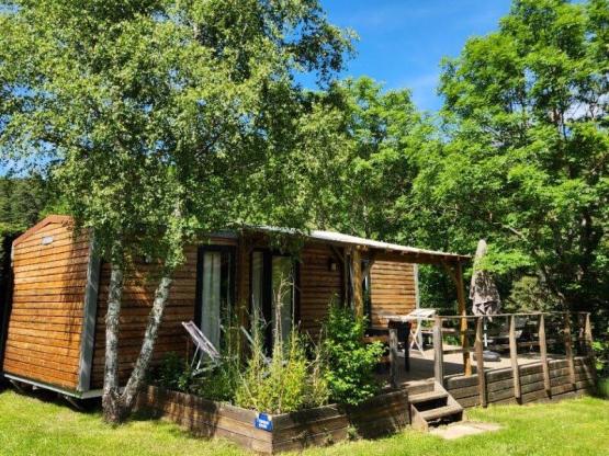 Stacaravan Premium 32m² - 2 slaapkamers - terras