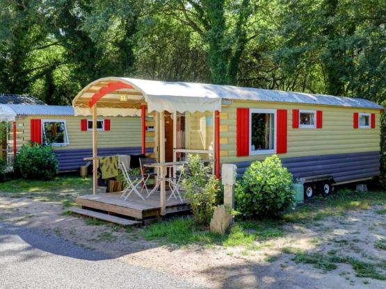 Pipowagen - 1 slaapkamer met (eigen) sanitair