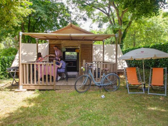 TENT - 2 slaapkamers - TRIBU - 21 m² -