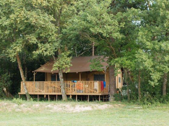 Lodge SAFARI PREMIUM (Uitzicht over velden) nr 53, 58, 59, 70, 73 -