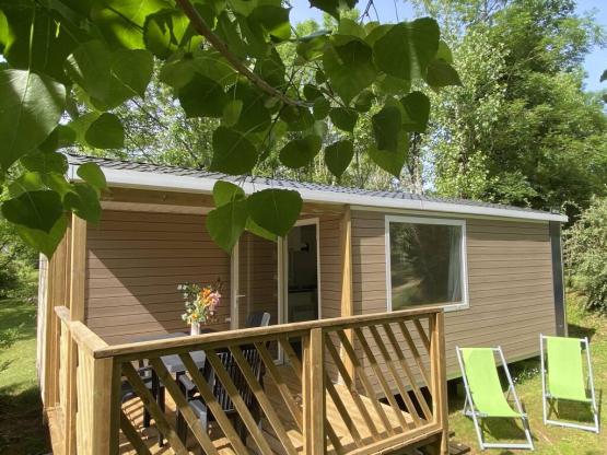 Stacaravan Premium Loggia 32m²   2 kamers 4 personen Verhuur van zaterdag op zaterdag