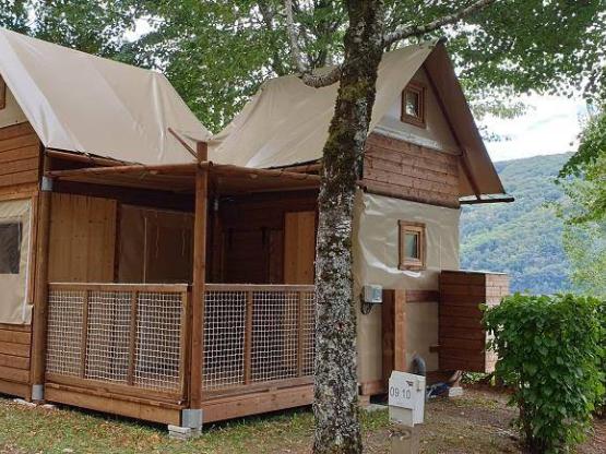 Lodge Aventure Perché 25m² (duplex 2 slaapkamers)  privé sanitair