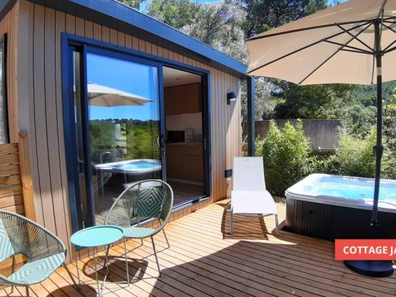 Cottage JASMIN + jacuzzi 21m² (1 slaapkamer)