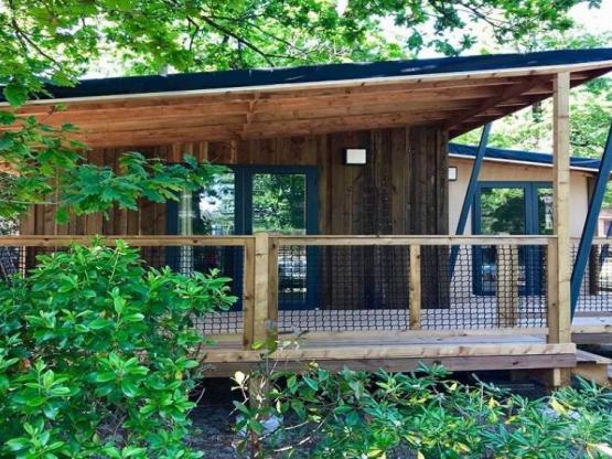Ecolodge PREMIUM 56 m² (3 Kamers - 1 Badkamers)  terras