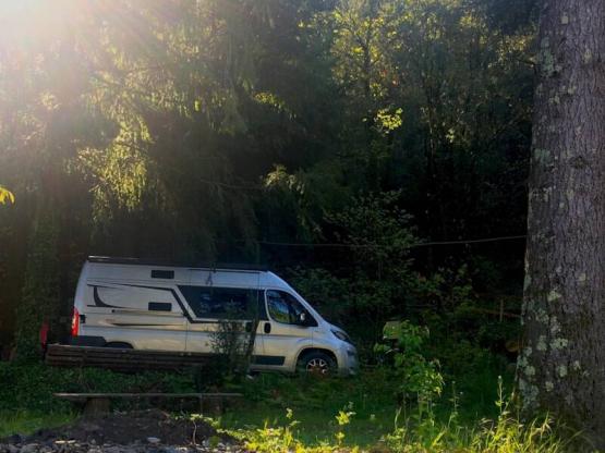 Gereserveerde caravan/kampeerplaats